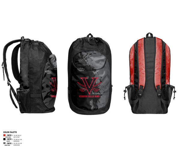 Gear Bag, Verdugo hills dons, , Teamtime, Team time, sublimation, custom sports apparel, team uniforms, spirit wear, spiritwear, sports uniforms, custom shirts, team store, custom team store, fundraiser sports, apparel fundraiser