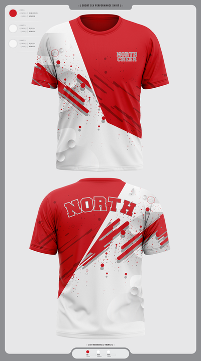North Attleborough High School Cheer 88392583 Old School Cotton Feel Shirt - 1