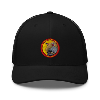 Headquarters And Service Battalion Henderson Hall 22303436 Retro Trucker Hat | Yupoong 6606