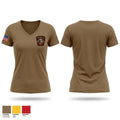Salesville 61504760 Women's Short Sleeve V-neck Shirt - 1