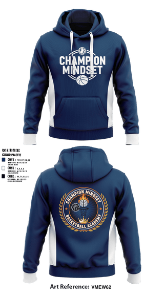 Hoodie, Champion Mindset Basketball Academy, Men's Basketball, Teamtime, Team time, sublimation, custom sports apparel, team uniforms, spirit wear, spiritwear, sports uniforms, custom shirts, team store, custom team store, fundraiser sports, apparel fundraiser