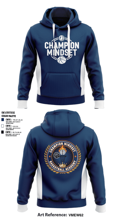 Champion Mindset Basketball Academy 5721341 Hoodie - 1