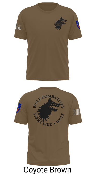 Wolf Combatives Old School Cotton Feel Shirt - 10