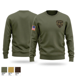 Crew Neck Sweatshirt, Lee county swat, Police, Teamtime, Team time, sublimation, custom sports apparel, team uniforms, spirit wear, spiritwear, sports uniforms, custom shirts, team store, custom team store, fundraiser sports, apparel fundraiser