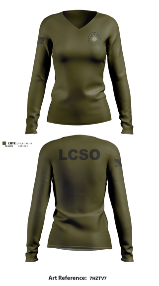 Womens Long Sleeve Vneck Shirt, LAUREL COUNTY SHERIFFS OFFICE, Police, Teamtime, Team time, sublimation, custom sports apparel, team uniforms, spirit wear, spiritwear, sports uniforms, custom shirts, team store, custom team store, fundraiser sports, apparel fundraiser