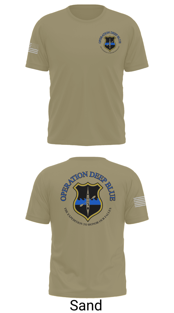 Short Sleeve Performance Shirt, Operation Deep Blue, , Teamtime, Team time, sublimation, custom sports apparel, team uniforms, spirit wear, spiritwear, sports uniforms, custom shirts, team store, custom team store, fundraiser sports, apparel fundraiser