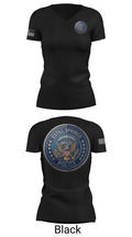 Estill Springs Police Department 5599185 Women's Short Sleeve V-neck Shirt - 24