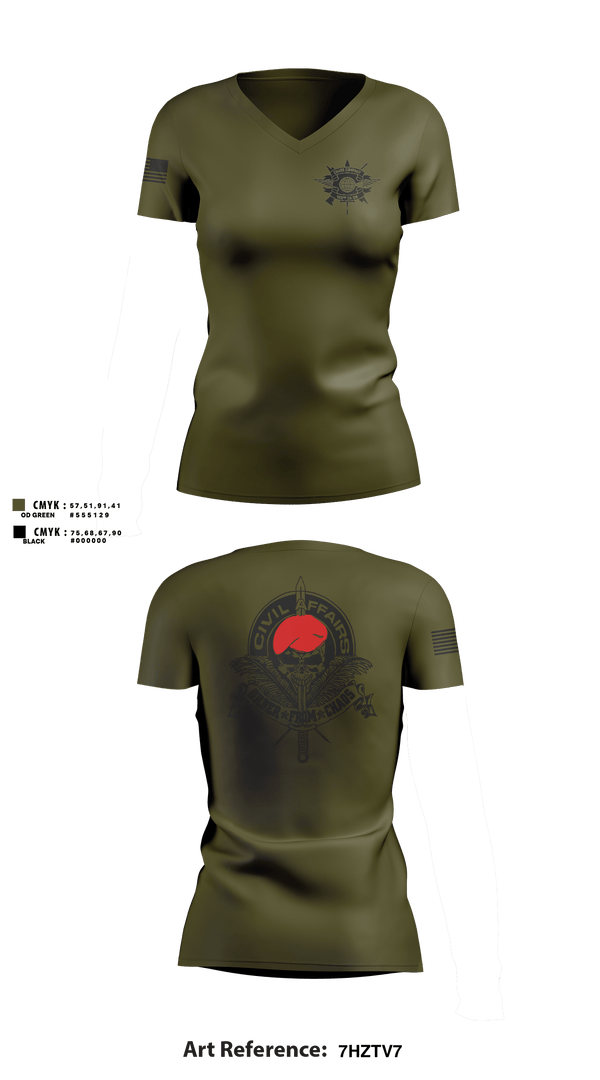 Womens Short Sleeve Vneck Shirt, Joint Medical Unit, Army, Teamtime, Team time, sublimation, custom sports apparel, team uniforms, spirit wear, spiritwear, sports uniforms, custom shirts, team store, custom team store, fundraiser sports, apparel fundraiser