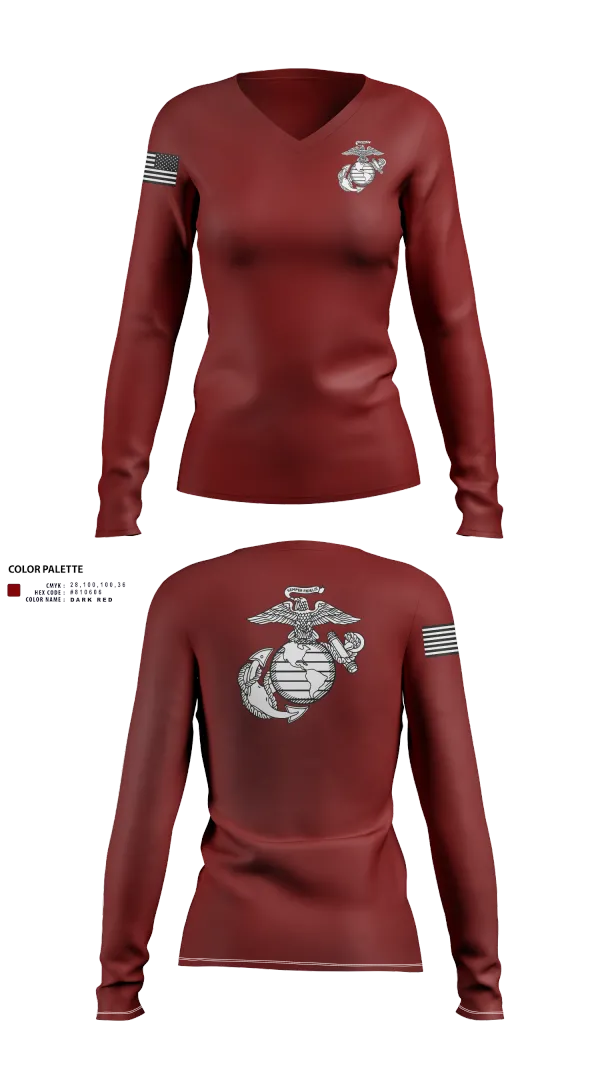 Womens Long Sleeve Vneck Shirt, Echo company 2110, , Teamtime, Team time, sublimation, custom sports apparel, team uniforms, spirit wear, spiritwear, sports uniforms, custom shirts, team store, custom team store, fundraiser sports, apparel fundraiser