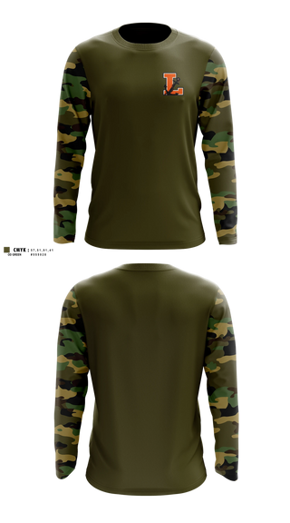 Long Sleeve Performance Shirt, Dreadnaughts, Army, Teamtime, Team time, sublimation, custom sports apparel, team uniforms, spirit wear, spiritwear, sports uniforms, custom shirts, team store, custom team store, fundraiser sports, apparel fundraiser