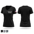 Dickinson College Department of Public Safety Women's Short Sleeve V-neck Shirt - 1