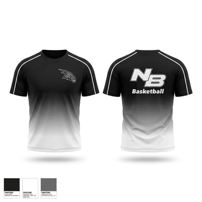 North Buncombe Blackhawks Short Sleeve Performance Shirt - 1