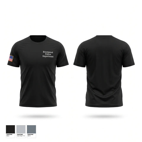 Short Sleeve Performance Shirt, Brentwood Police Department, Police, Teamtime, Team time, sublimation, custom sports apparel, team uniforms, spirit wear, spiritwear, sports uniforms, custom shirts, team store, custom team store, fundraiser sports, apparel fundraiser
