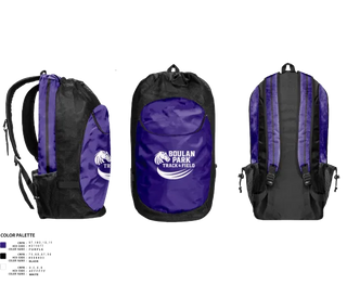 Gear Bag, Boulan Park Broncos, Track & Field, Teamtime, Team time, sublimation, custom sports apparel, team uniforms, spirit wear, spiritwear, sports uniforms, custom shirts, team store, custom team store, fundraiser sports, apparel fundraiser