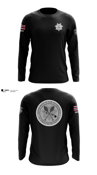 Long Sleeve Performance Shirt, Hawai’i Department of Law Enforcement- Sheriff Division, Police, Teamtime, Team time, sublimation, custom sports apparel, team uniforms, spirit wear, spiritwear, sports uniforms, custom shirts, team store, custom team store, fundraiser sports, apparel fundraiser