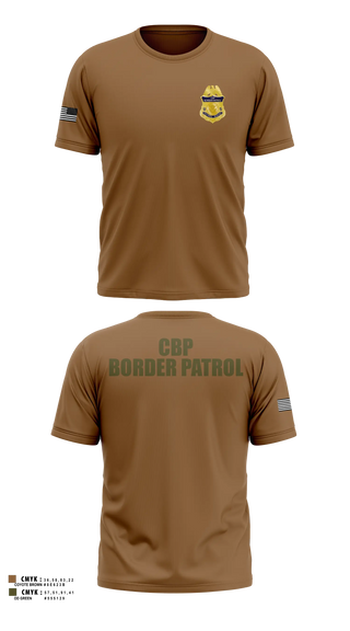 Short Sleeve Performance Shirt, Border patrol, Police, Teamtime, Team time, sublimation, custom sports apparel, team uniforms, spirit wear, spiritwear, sports uniforms, custom shirts, team store, custom team store, fundraiser sports, apparel fundraiser