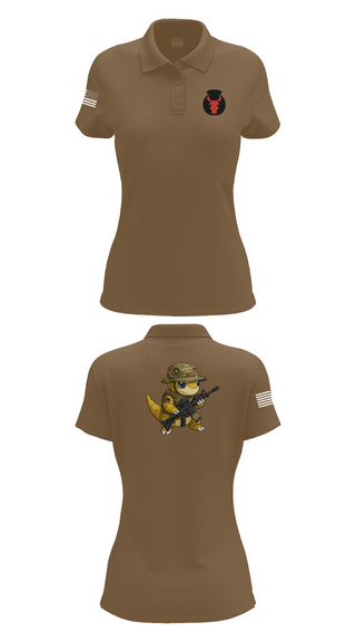 Womens Short Sleeve Performance Polo, , National Guard, Teamtime, Team time, sublimation, custom sports apparel, team uniforms, spirit wear, spiritwear, sports uniforms, custom shirts, team store, custom team store, fundraiser sports, apparel fundraiser