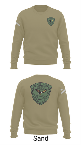 Crew Neck Sweatshirt, Etowah County JSOG, , Teamtime, Team time, sublimation, custom sports apparel, team uniforms, spirit wear, spiritwear, sports uniforms, custom shirts, team store, custom team store, fundraiser sports, apparel fundraiser