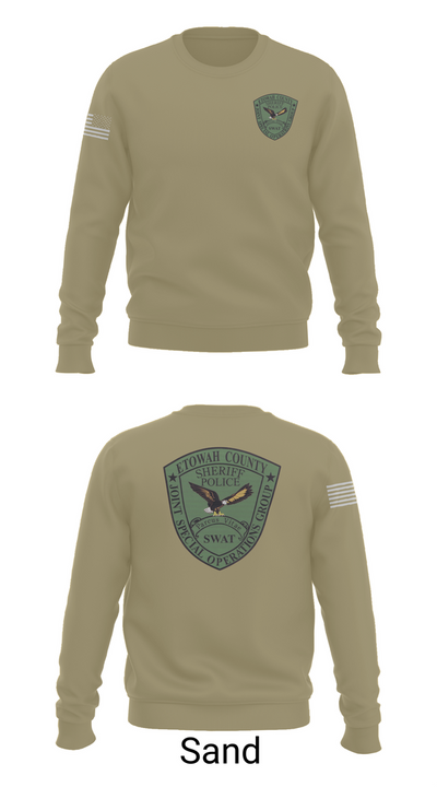Etowah County JSOG 23168603 Crew Neck Sweatshirt - 81