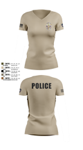Miami Police Department 44557573 Women's Short Sleeve V-neck Shirt - 5