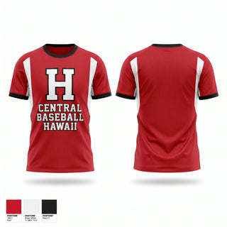 Football Jersey, Central Baseball Hawaii, Baseball, Teamtime, Team time, sublimation, custom sports apparel, team uniforms, spirit wear, spiritwear, sports uniforms, custom shirts, team store, custom team store, fundraiser sports, apparel fundraiser