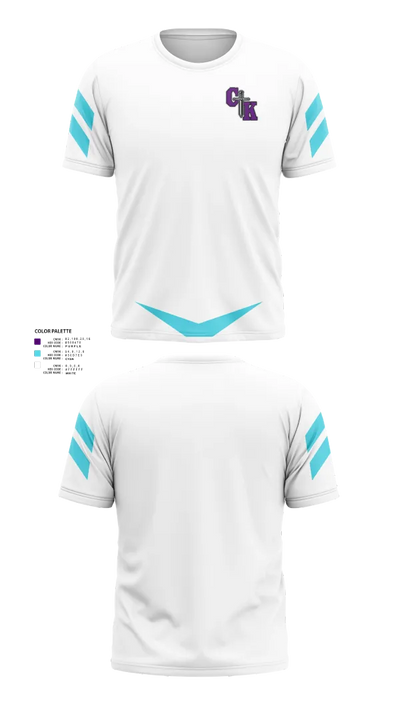 Columbia Knights Football 69359325 Short Sleeve Performance Shirt - 43