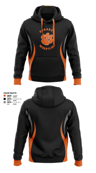 Hoodie, Honaker Tigers, Wrestling, Teamtime, Team time, sublimation, custom sports apparel, team uniforms, spirit wear, spiritwear, sports uniforms, custom shirts, team store, custom team store, fundraiser sports, apparel fundraiser