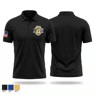 Short Sleeve Performance Polo, Hudson Police Department, Police, Teamtime, Team time, sublimation, custom sports apparel, team uniforms, spirit wear, spiritwear, sports uniforms, custom shirts, team store, custom team store, fundraiser sports, apparel fundraiser