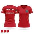 Twin Township Women's Short Sleeve V-neck Shirt - 1