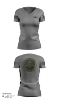 Drone Unit Women's Short Sleeve V-neck Shirt - 100