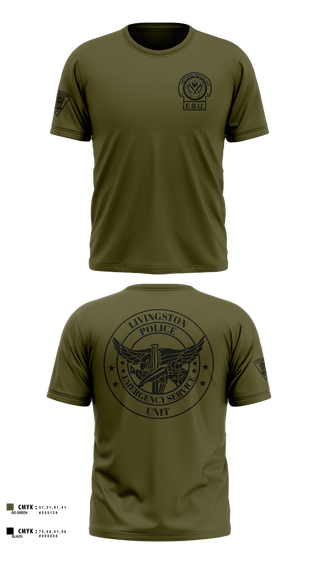 Old School Cotton Feel Shirt, Livingston Police E.S.U., Police, Teamtime, Team time, sublimation, custom sports apparel, team uniforms, spirit wear, spiritwear, sports uniforms, custom shirts, team store, custom team store, fundraiser sports, apparel fundraiser