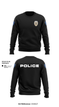 Vincennes Police Department 76255219 Crew Neck Sweatshirt - 1