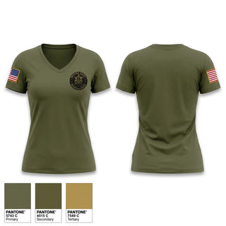 Womens Short Sleeve Vneck Shirt, Marengo County SRT, Police, Teamtime, Team time, sublimation, custom sports apparel, team uniforms, spirit wear, spiritwear, sports uniforms, custom shirts, team store, custom team store, fundraiser sports, apparel fundraiser