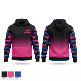 Hoodie, Trash Pandas, Softball, Teamtime, Team time, sublimation, custom sports apparel, team uniforms, spirit wear, spiritwear, sports uniforms, custom shirts, team store, custom team store, fundraiser sports, apparel fundraiser