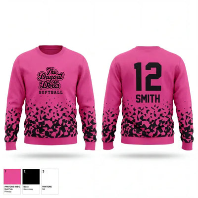 The Dugout Dolls 80815781 Crew Neck Sweatshirt - 3