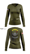 Mobile Police EOD Unit 69572117 Women's Long Sleeve V-neck Shirt - 3