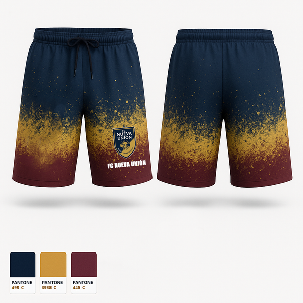 Athletic Shorts With Pockets, FC Nueva Unión, Men's Soccer, Teamtime, Team time, sublimation, custom sports apparel, team uniforms, spirit wear, spiritwear, sports uniforms, custom shirts, team store, custom team store, fundraiser sports, apparel fundraiser