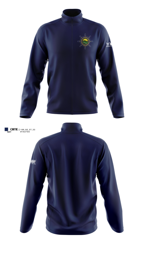 Fleece Jacket, NTAG HEARTLAND 2026, Navy, Teamtime, Team time, sublimation, custom sports apparel, team uniforms, spirit wear, spiritwear, sports uniforms, custom shirts, team store, custom team store, fundraiser sports, apparel fundraiser
