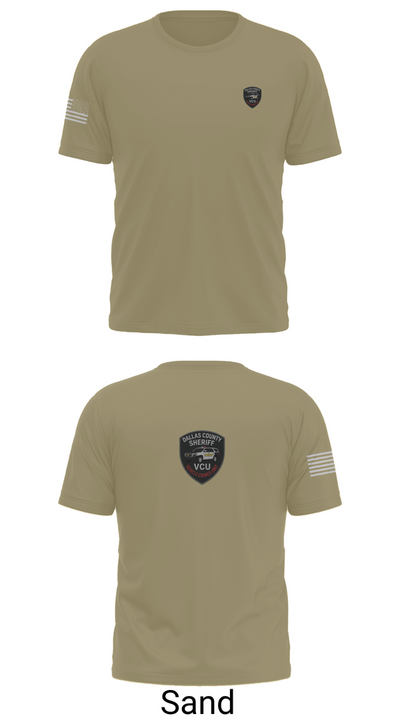 Vehicle Crimes Unit 21517515 Short Sleeve Performance Shirt - 91