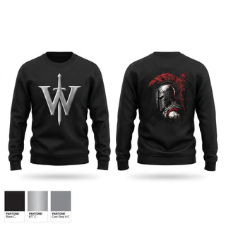 Crew Neck Sweatshirt, Warriors Lair, , Teamtime, Team time, sublimation, custom sports apparel, team uniforms, spirit wear, spiritwear, sports uniforms, custom shirts, team store, custom team store, fundraiser sports, apparel fundraiser