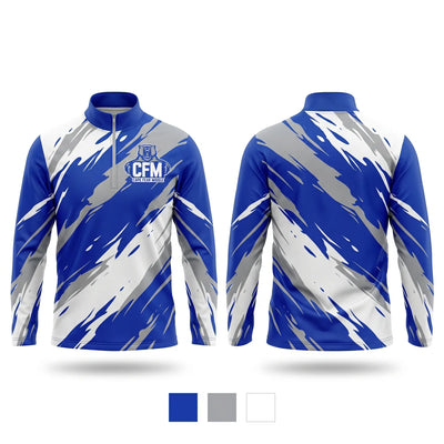 Cape Fear Middle School Basketball Quarter Zip Jacket - 1