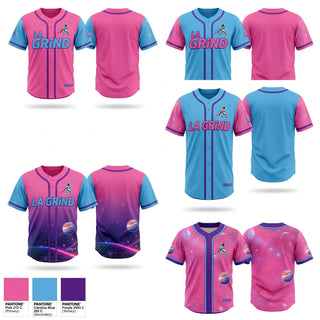Short Sleeve Performance Shirt, LA GRiND, Baseball, Teamtime, Team time, sublimation, custom sports apparel, team uniforms, spirit wear, spiritwear, sports uniforms, custom shirts, team store, custom team store, fundraiser sports, apparel fundraiser