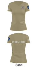 Vincennes Police Department 76255219 Women's Short Sleeve V-neck Shirt - 84