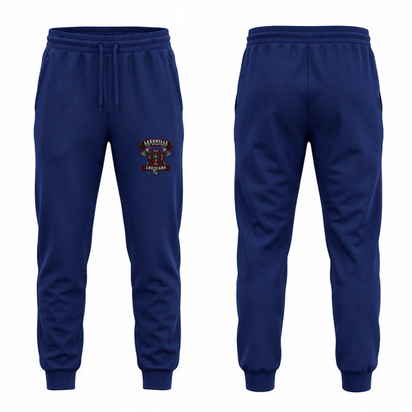 Sweatpants, Leesville fire department, Fire Department, Teamtime, Team time, sublimation, custom sports apparel, team uniforms, spirit wear, spiritwear, sports uniforms, custom shirts, team store, custom team store, fundraiser sports, apparel fundraiser