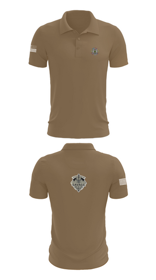 Short Sleeve Performance Polo, 4-10 CAV 3 ABCT 4 ID, , Teamtime, Team time, sublimation, custom sports apparel, team uniforms, spirit wear, spiritwear, sports uniforms, custom shirts, team store, custom team store, fundraiser sports, apparel fundraiser
