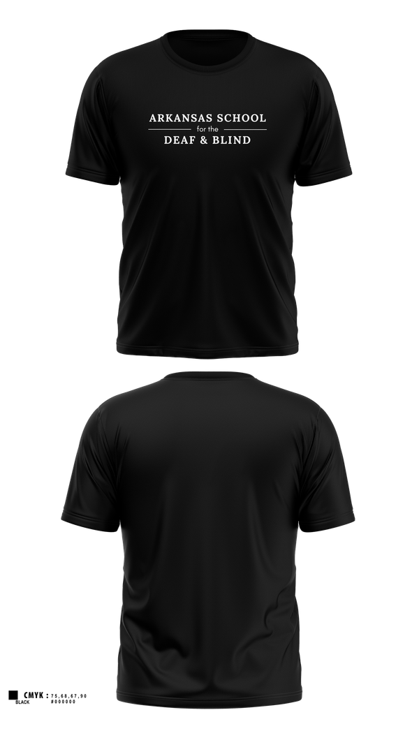 Short Sleeve Performance Shirt, Arkansas School for the Deaf and Blind, , Teamtime, Team time, sublimation, custom sports apparel, team uniforms, spirit wear, spiritwear, sports uniforms, custom shirts, team store, custom team store, fundraiser sports, apparel fundraiser