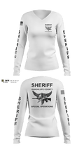 Guadalupe County SWAT 67708062 Women's Long Sleeve V-neck Shirt - 4