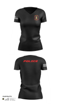 Douglass Township Police Department 8004628 Women's Short Sleeve V-neck Shirt - 30