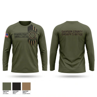 Long Sleeve Performance Shirt, Dawson County Sheriffs Office, Police, Teamtime, Team time, sublimation, custom sports apparel, team uniforms, spirit wear, spiritwear, sports uniforms, custom shirts, team store, custom team store, fundraiser sports, apparel fundraiser