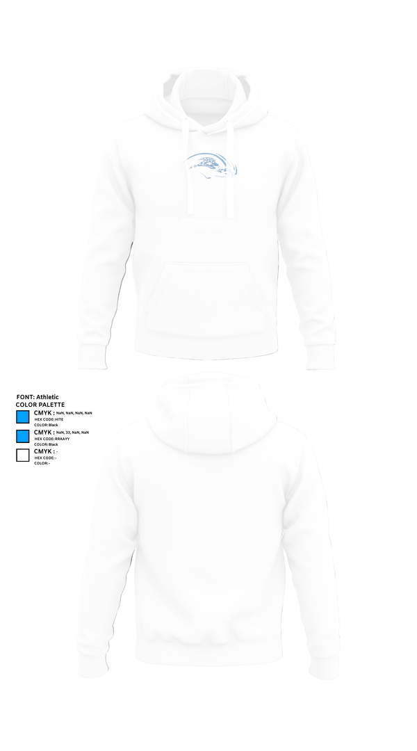 Hoodie, Overhills High School Basketball, Men's Basketball, Teamtime, Team time, sublimation, custom sports apparel, team uniforms, spirit wear, spiritwear, sports uniforms, custom shirts, team store, custom team store, fundraiser sports, apparel fundraiser